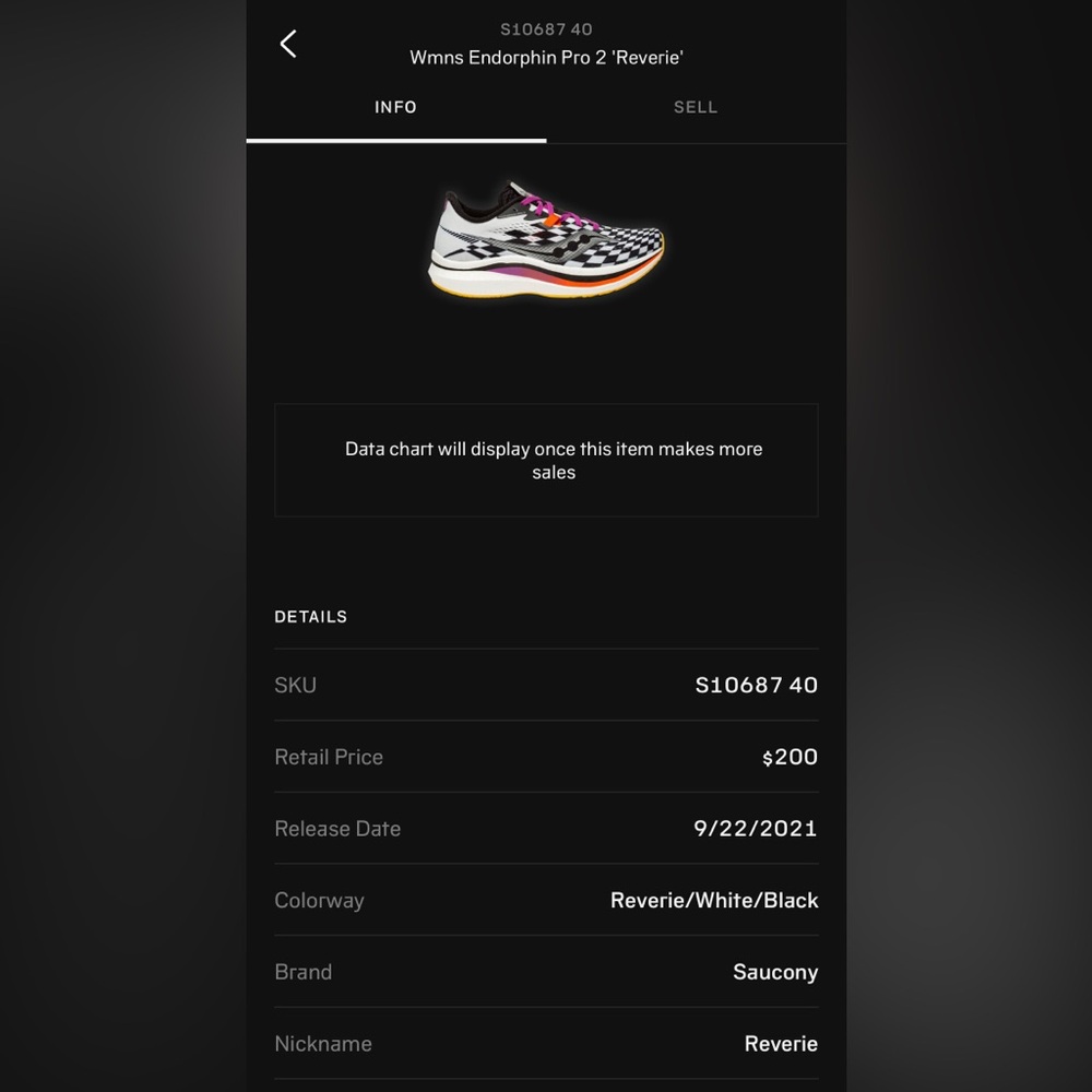 Saucony Endorphin Pro 2 ‘Reverie’ 2021 Sz 8W - Picture 3 of 3